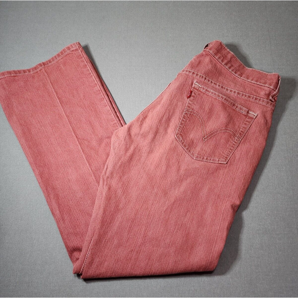 Levis Womens Nouveau Boot Cut 12M Red Vintage Levis Hippie Boho